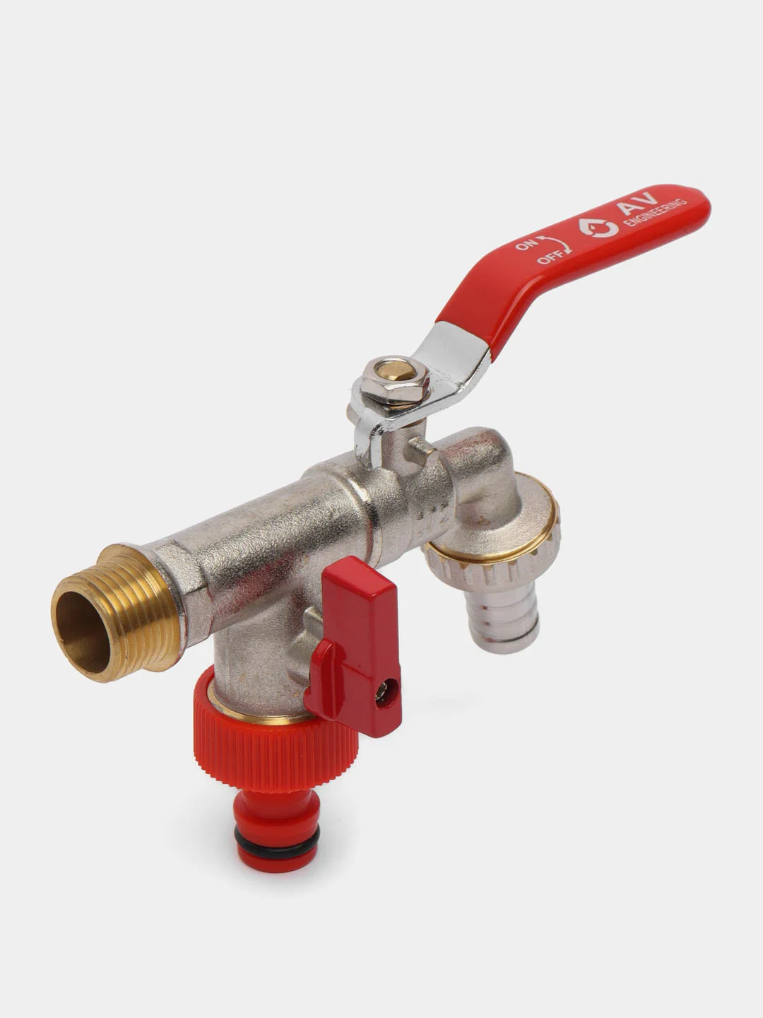Кран шаровый садовый 1/2 AV ENGINEERING, AVE167003