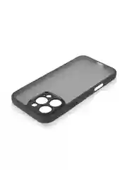 Черный чехол для iPhone 16 Pro Max пластиковый + силикон ROSCO, противоударный, защита камер