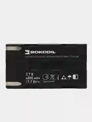 Черный аккумуляторная батарея Rokodil RBB-3.7V-4.8A, 4800 мАч