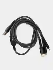 Кабель универсальный 125 см Type-C Micro-Usb Lightning для iPhone и Android