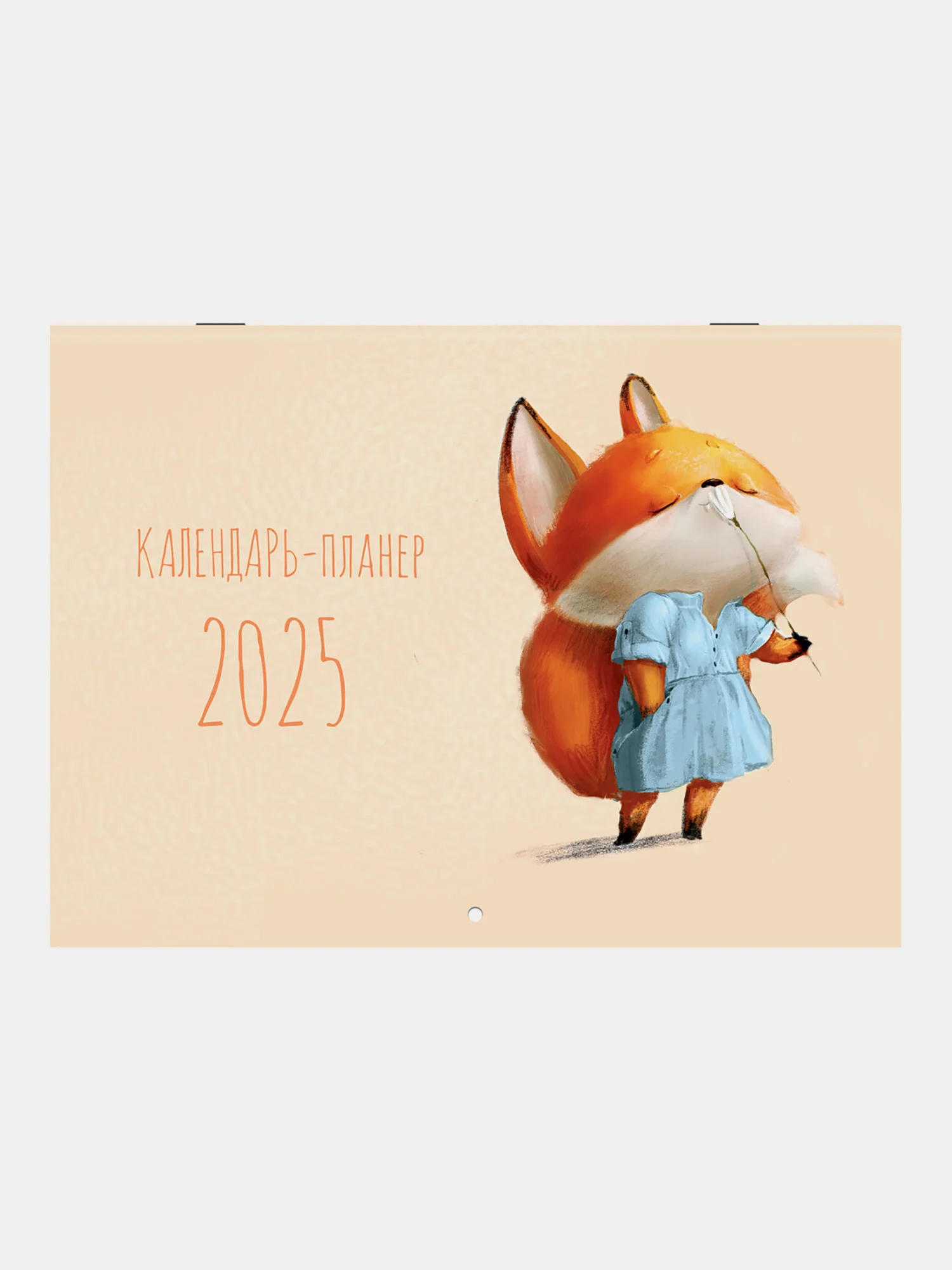 Календарь настенный на 2025 год планер перекидной, 12 листов, 30х22см, Brauberg