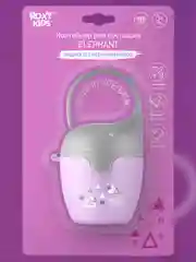 Лавандовый контейнер для соски-пустышки "Слоник"