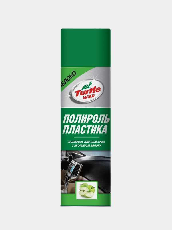 Полироль для пластика Turtle Wax "Яблоко", 500мл