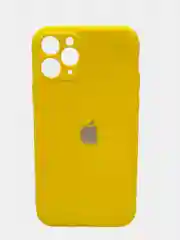 Желтый чехол Soft - Touch для iPhone 11 Pro / 11 Pro Max