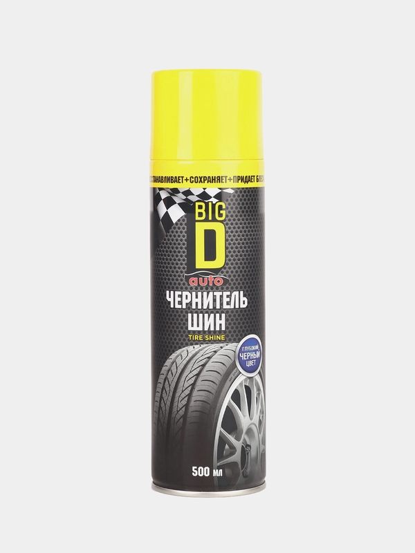 Чернитель шин Big D "Tire shine", 500мл