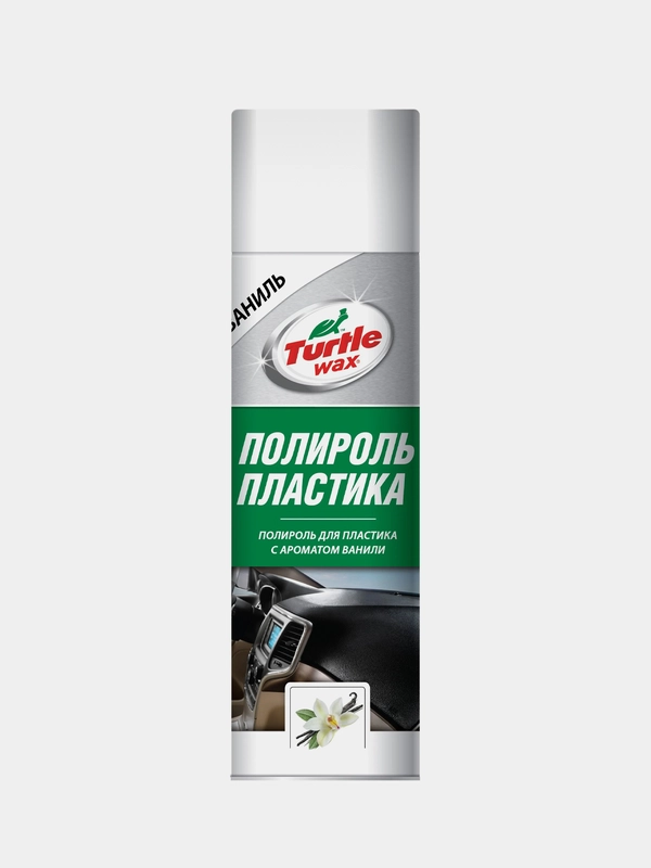Полироль для пластика Turtle Wax "Ваниль", 500мл