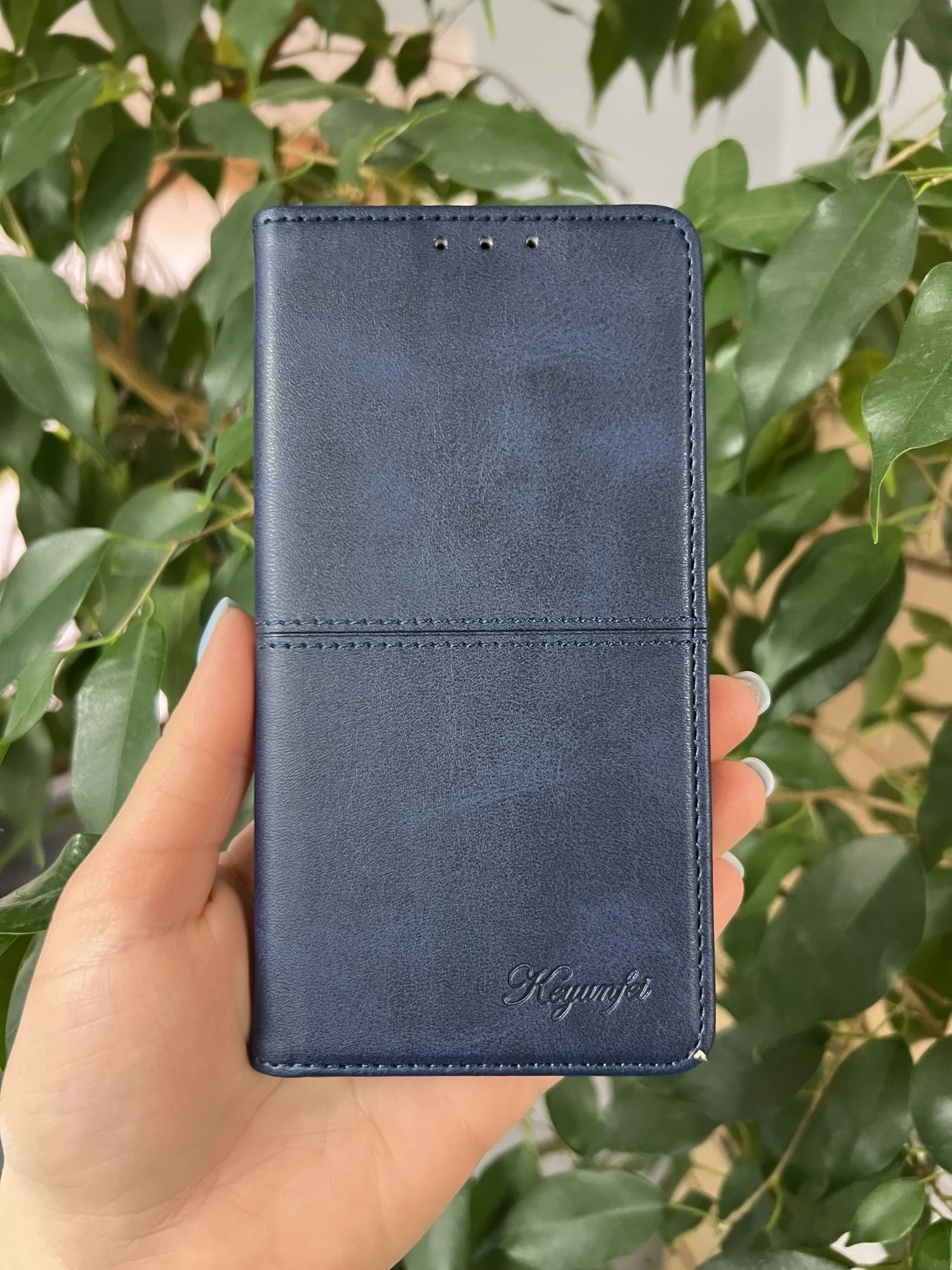 Синий чехол книжка elitcase для Apple iPhone 15 / Айфон 15