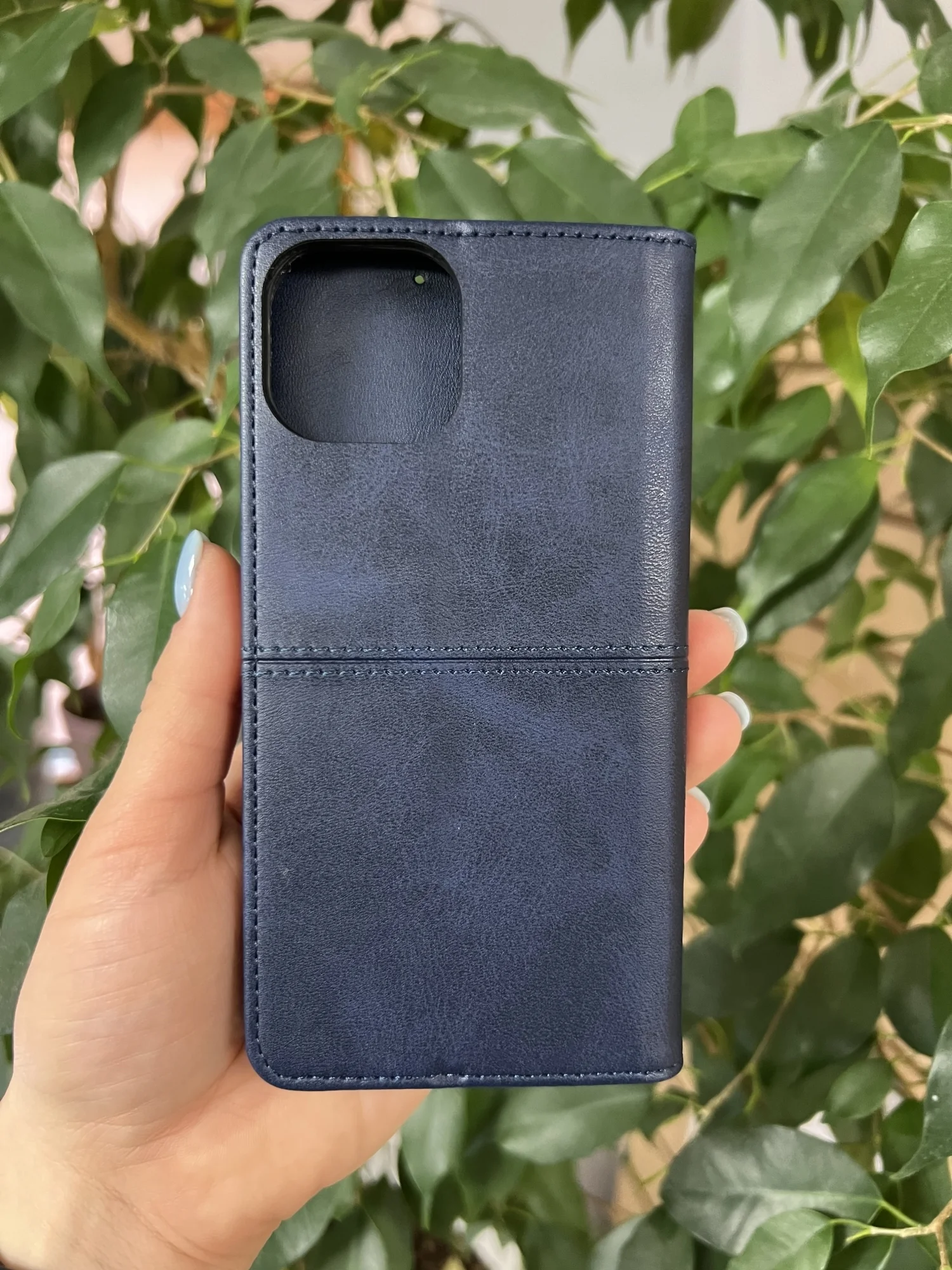 Синий чехол книжка elitcase для Apple iPhone 15 / Айфон 15