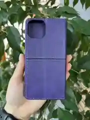 Фиолетовый чехол книжка elitcase для Apple iPhone 15 / Айфон 15
