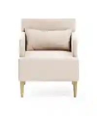Бежевый кресло MONOFIX, КИУС, микровелюр