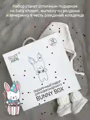 Бежевый набор для новорожденного BUNNY BOX  в ассортименте
