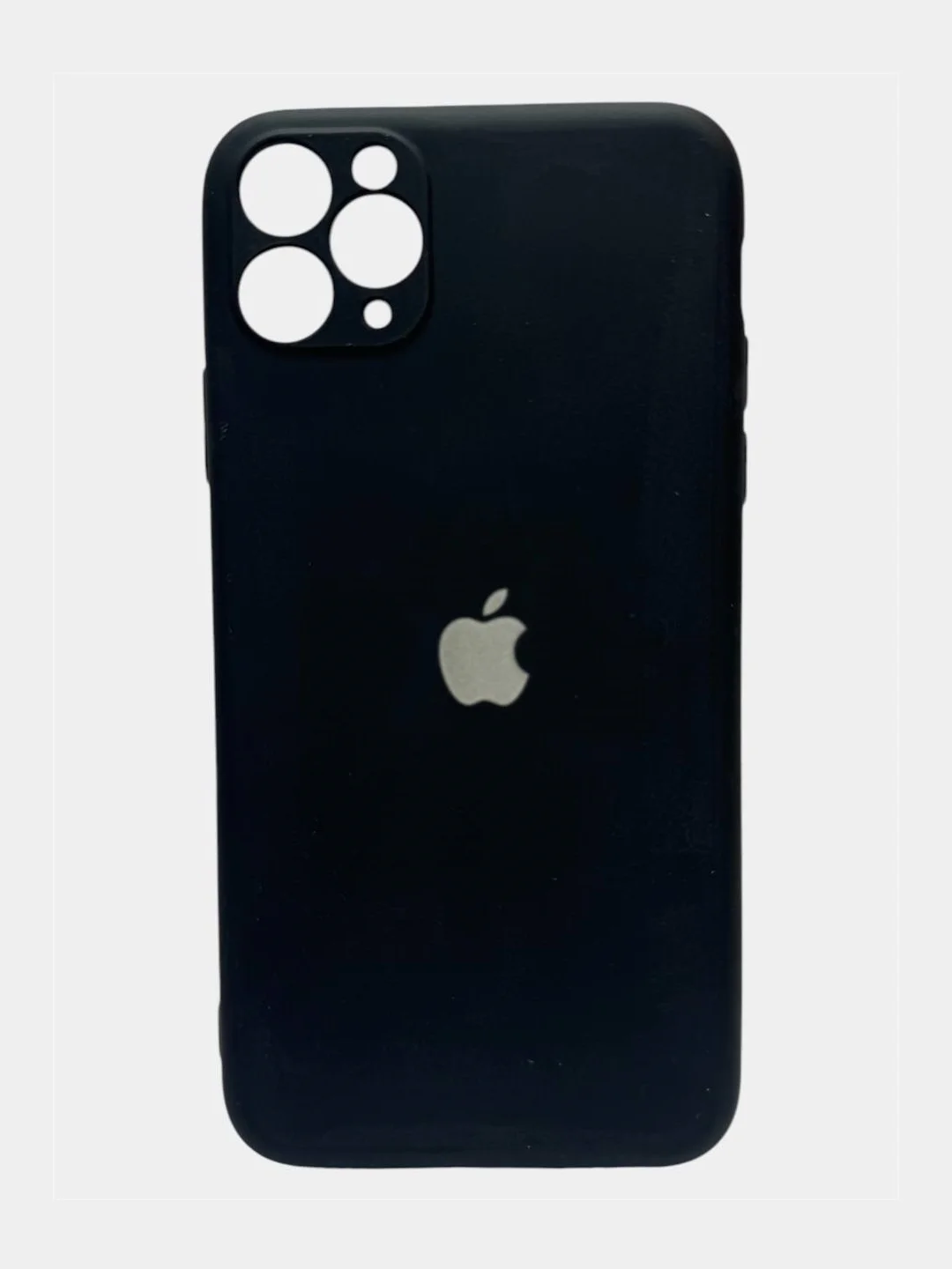 Черный чехол Soft - Touch для iPhone 11 Pro / 11 Pro Max