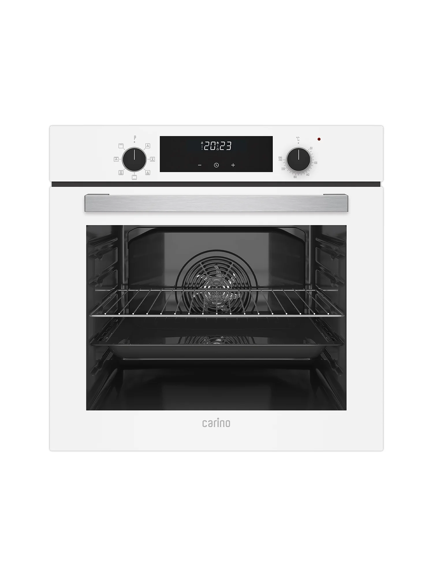 Белый встраиваемый электрический духовой шкаф CARINO CB6EC68122 CB6EM68122