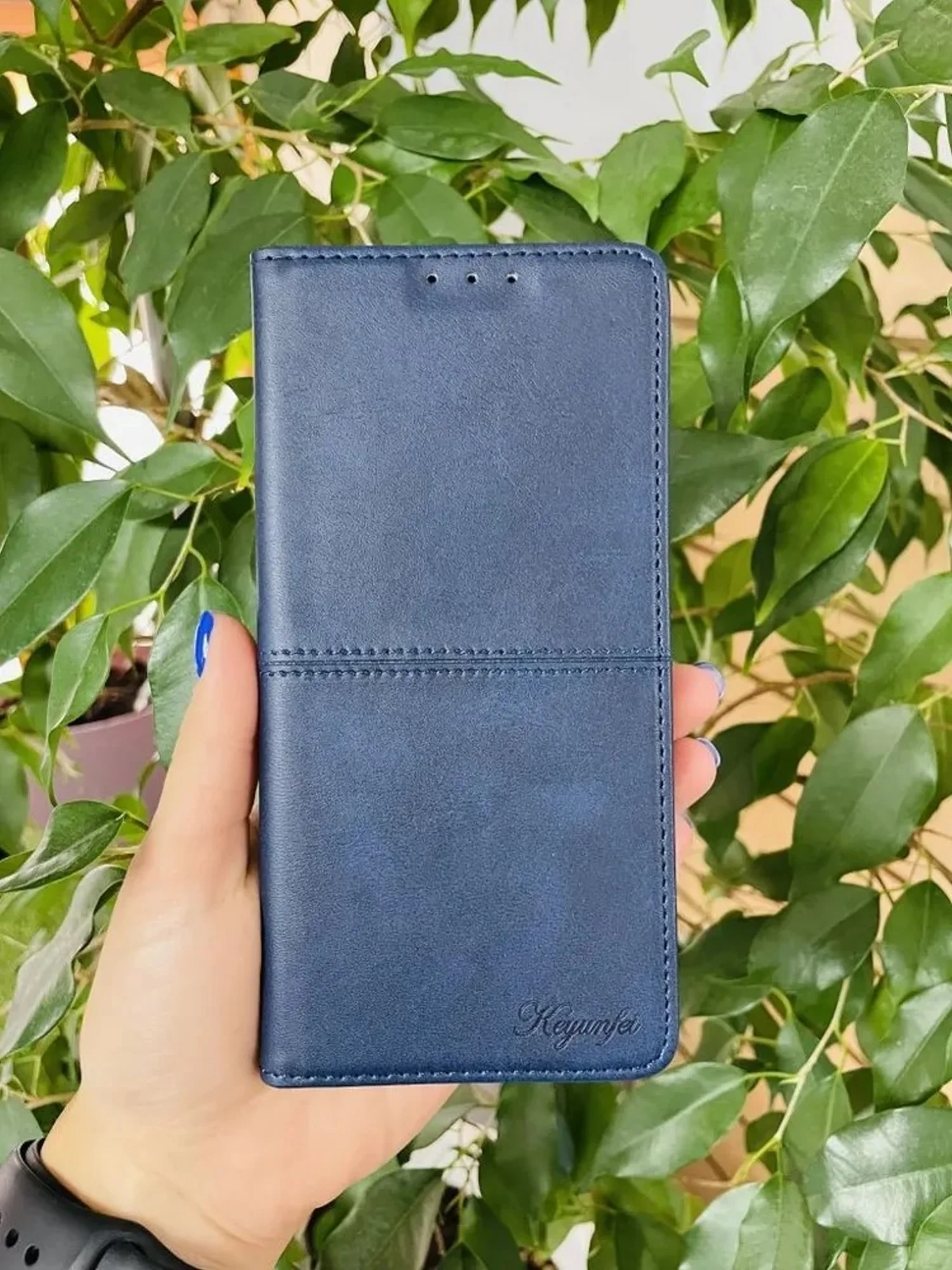 Синий чехол книжка elitcase для Samsung S23 FE / Самсунг S23 ФЕ