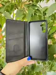 Черный чехол книжка elitcase для Samsung S23 FE / Самсунг S23 ФЕ