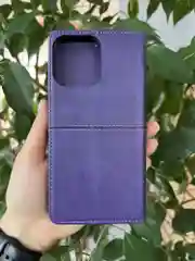 Фиолетовый чехол книжка elitcase для Apple iPhone 15 Pro Max / Айфон 15 Про Макс