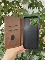 Тёмно-коричневый чехол книжка elitcase для Apple iPhone 15 Pro Max / Айфон 15 Про Макс