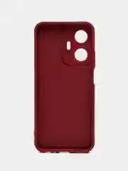 Бордовый чехол для Realme C55 4G, Реалми С55 4 джи противоударный, с высокими бортиками