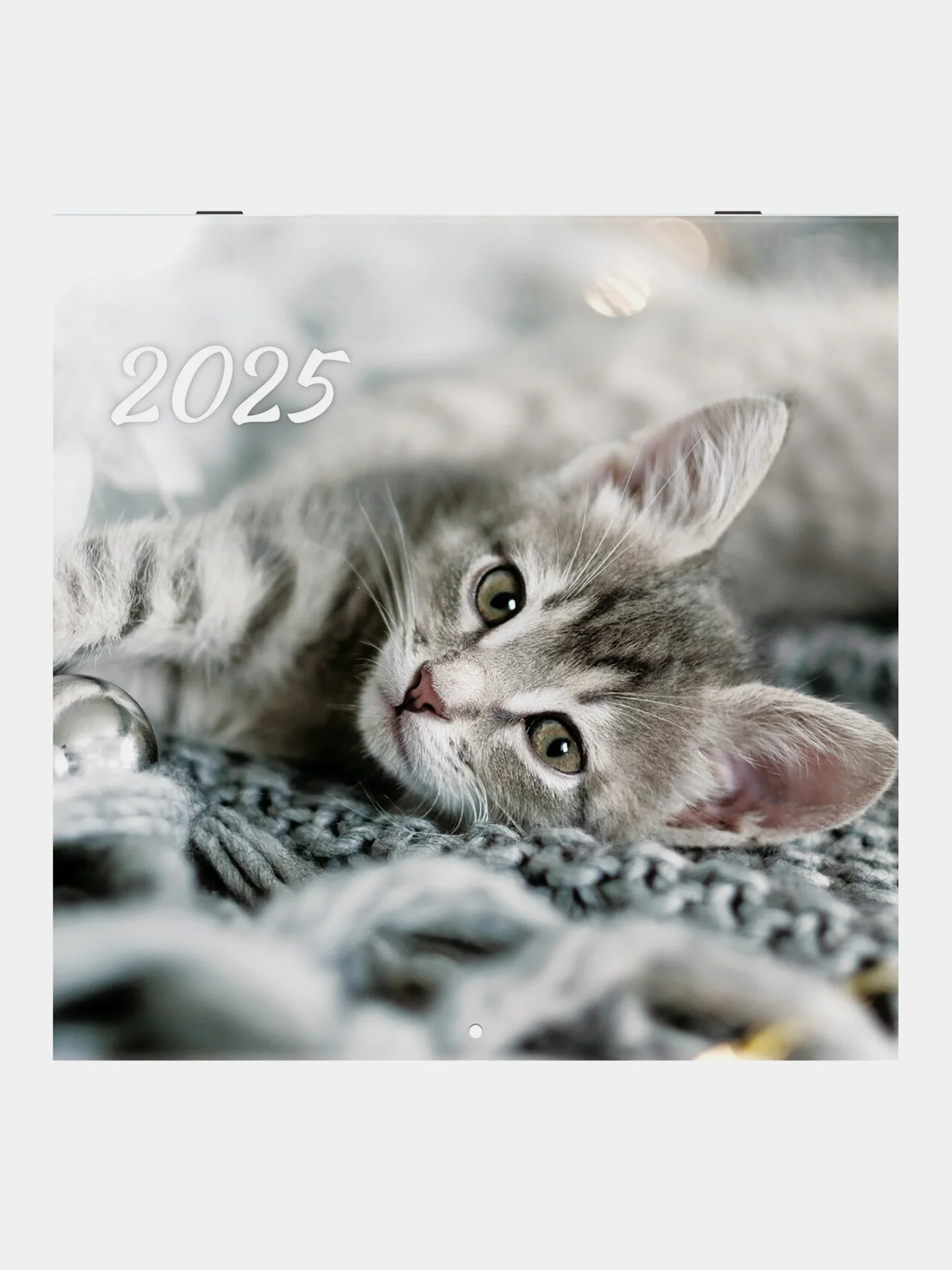 Календарь настенный на 2025 год перекидной, Brauberg, 12 листов, 29х29см, Милые котики