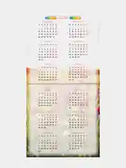 Календарь настенный на 2025 год перекидной, Brauberg, 12 листов, 29х29см, Времена года