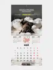 Календарь настенный на 2025 год перекидной, Brauberg, 12 листов, 29х29см, Не падай духом