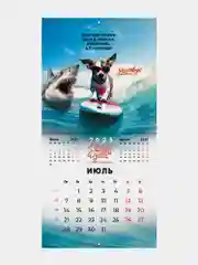 Календарь настенный на 2025 год перекидной, Brauberg, 12 листов, 29х29см, Не падай духом