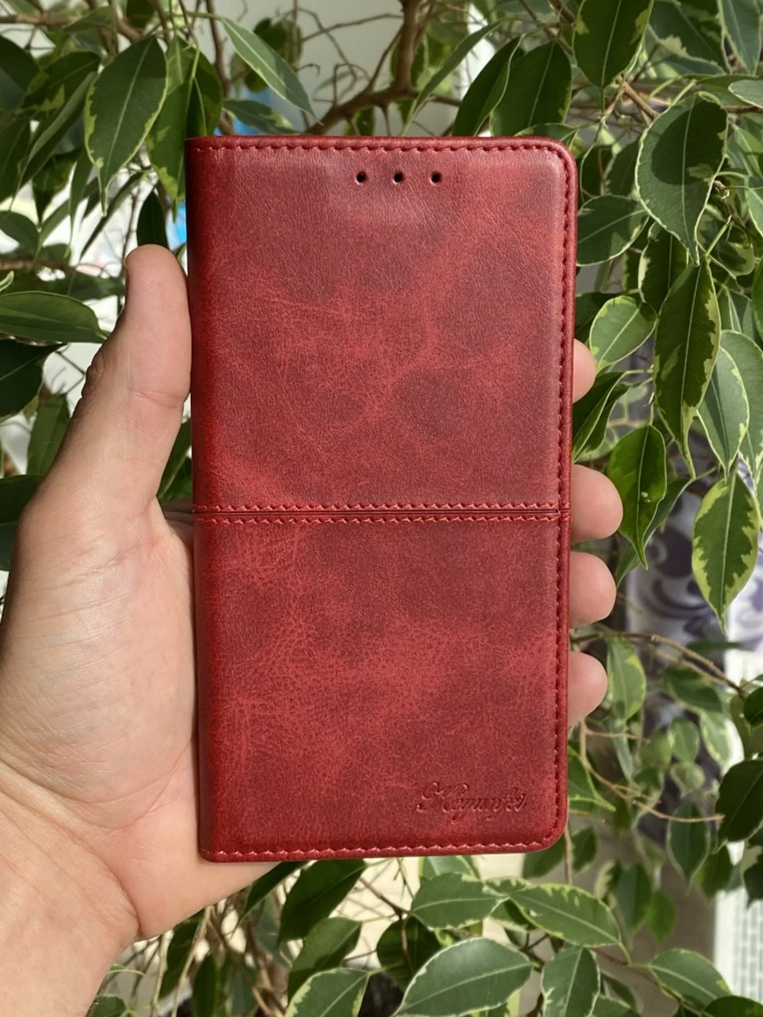 Красный чехол книжка elitcase для Apple iPhone 7 Plus и 8 Plus / Айфон 7+ и 8+