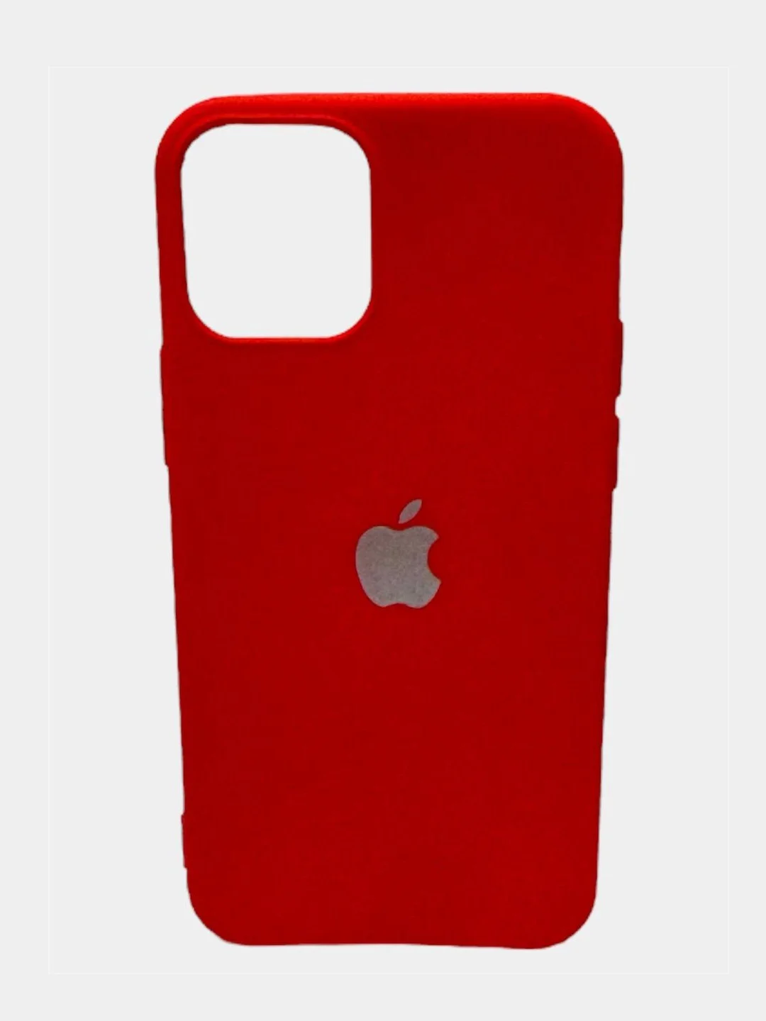 Красный чехол Soft - Touch для iPhone 12 Mini