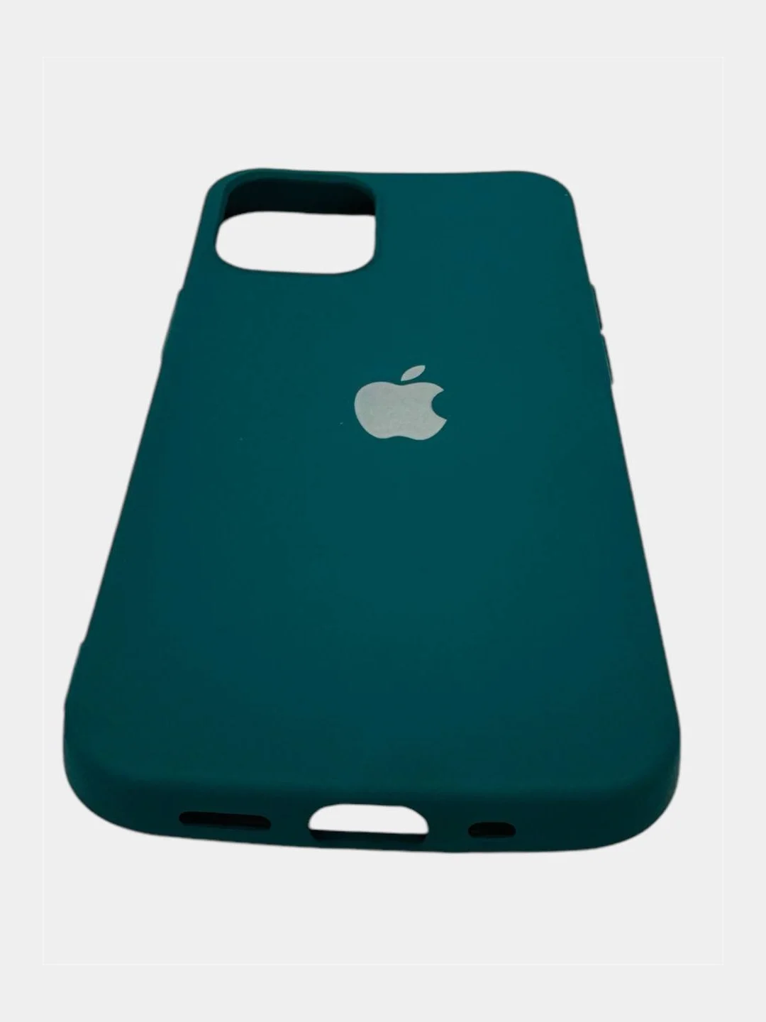 Зеленый чехол Soft - Touch для iPhone 12 Mini