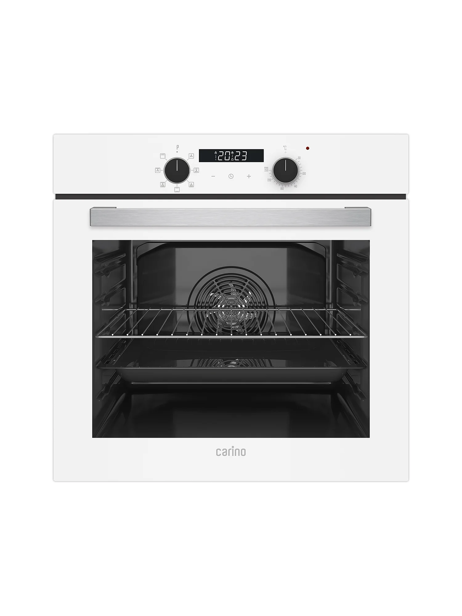 Белый встраиваемый электрический духовой шкаф Carino CB6EB56016 CB6EW56016