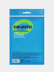 Перчатки хозяйственные CELESTA, виниловые, универсальный размер, 10 штук, 5 пар