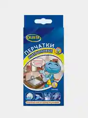 Перчатки нитриловые CELESTA, размер L, 10 штук, 5 пар