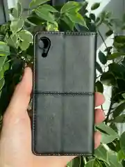Черный чехол книжка elitcase для Apple iPhone XR / Айфон ХР