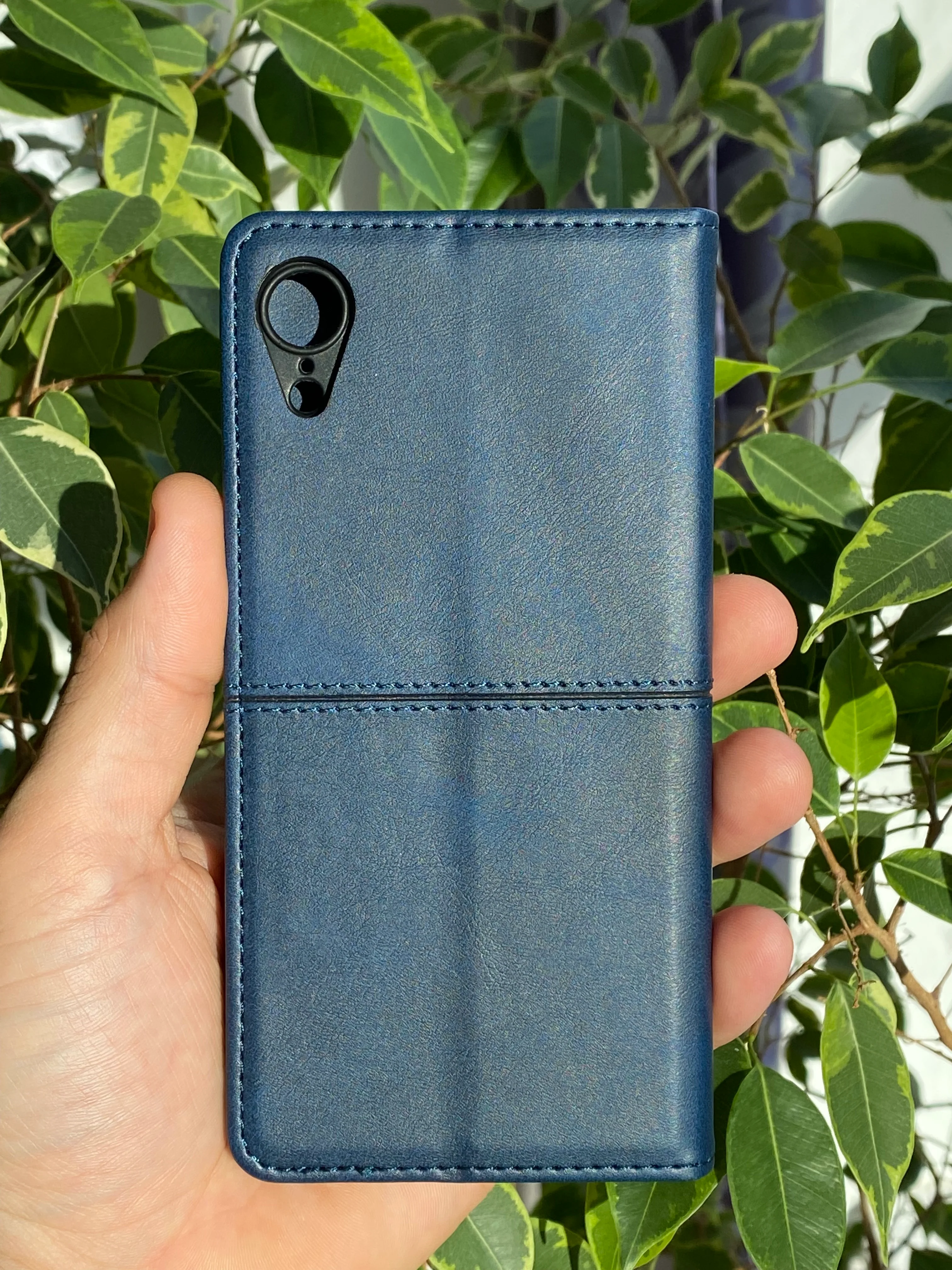 Синий чехол книжка elitcase для Apple iPhone XR / Айфон ХР