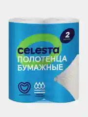 Полотенца бумажные CELESTA, 2 рулона