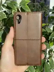 Тёмно-коричневый чехол книжка elitcase для Apple iPhone XR / Айфон ХР