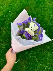 Букет из сухоцветов с мишкой,вечный букет, сухоцветы