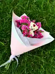Букет из сухоцветов с мишкой,вечный букет, сухоцветы