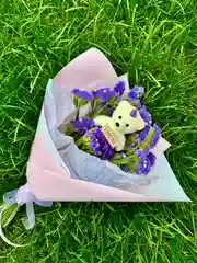 Букет из сухоцветов с мишкой,вечный букет, сухоцветы