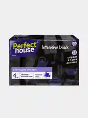 Губки для посуды Perfect House Black Intensive, 4 штуки
