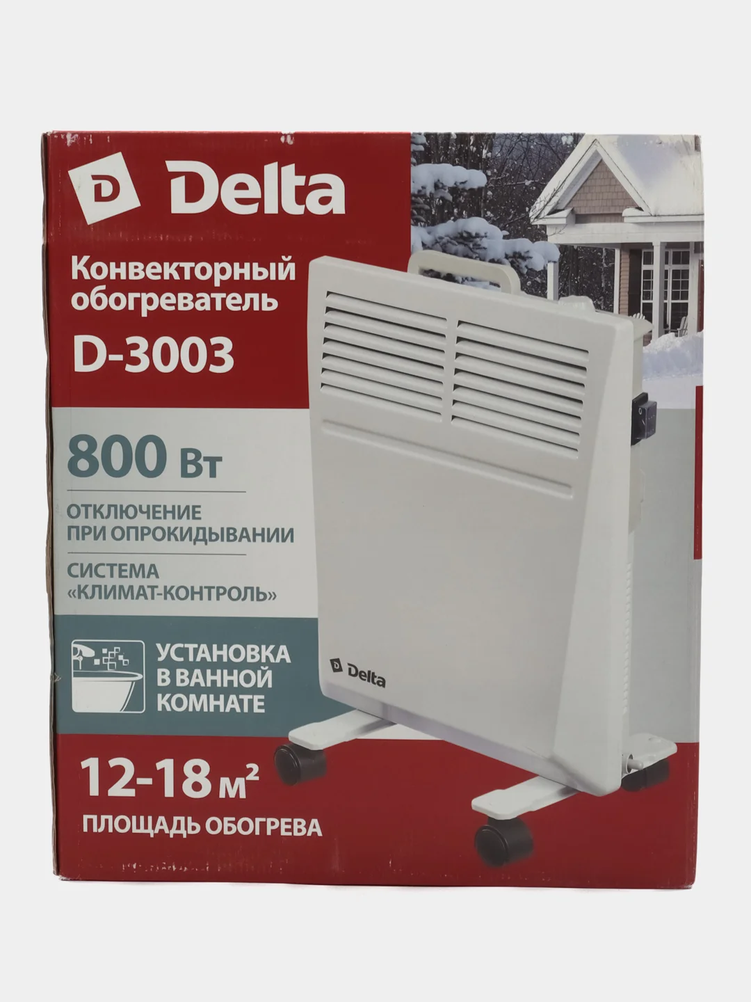 D-3003 Обогреватель конвекторный 800Вт DELTA