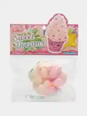 Коралловый меланж таба сквиш лапка котика антистресс