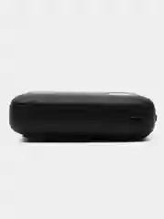 Черный внешний аккумулятор Power Bank 10000 mAh / Powerbank повербанк с проводами