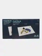Папка для черчения BG, А4, 10л., с горизонтальной рамкой, 160г/м2