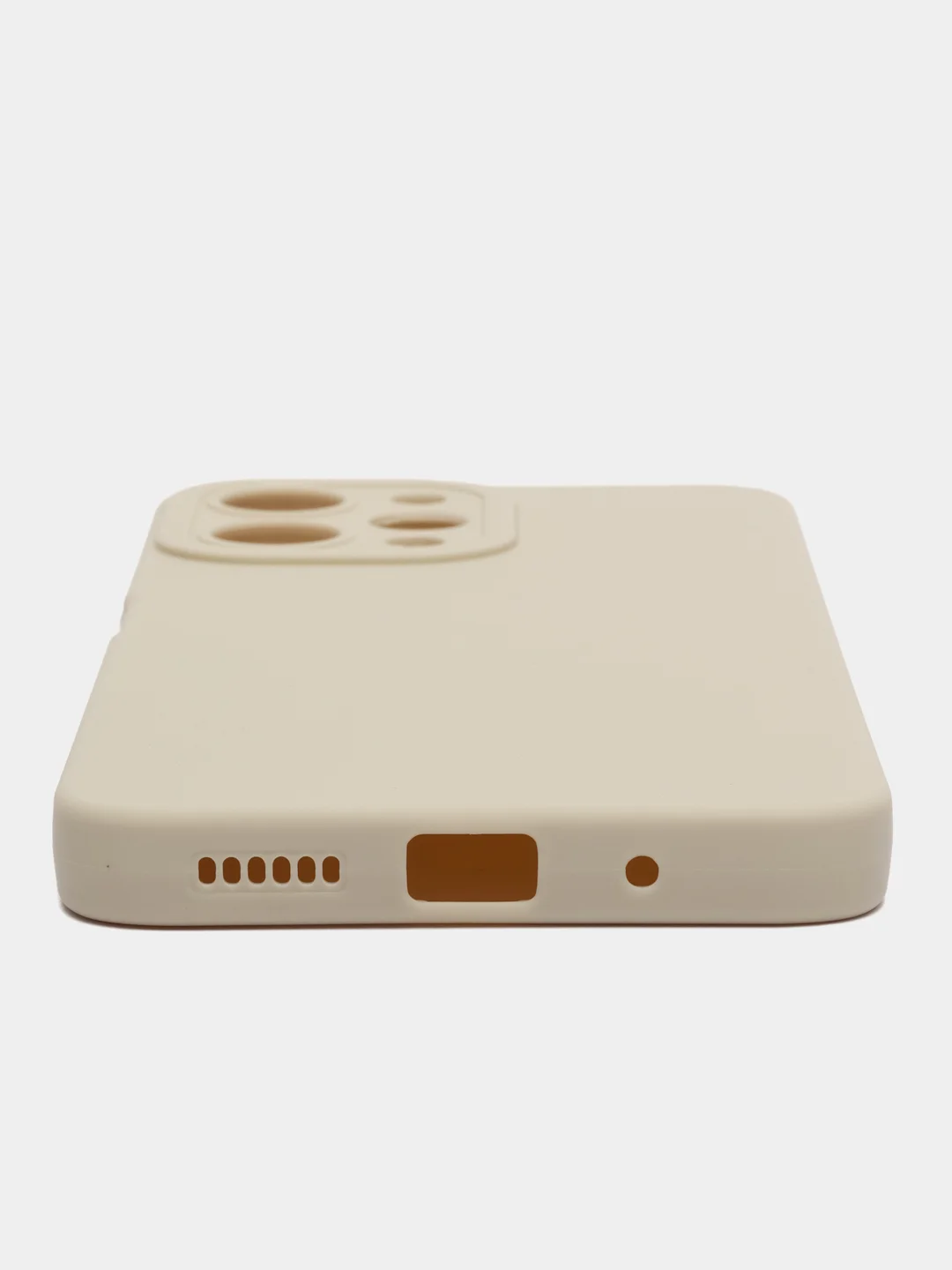 Молочный чехол для Xiaomi Redmi 12 4G, Сяоми Редми 12 4G, противоударный, с защитой камеры