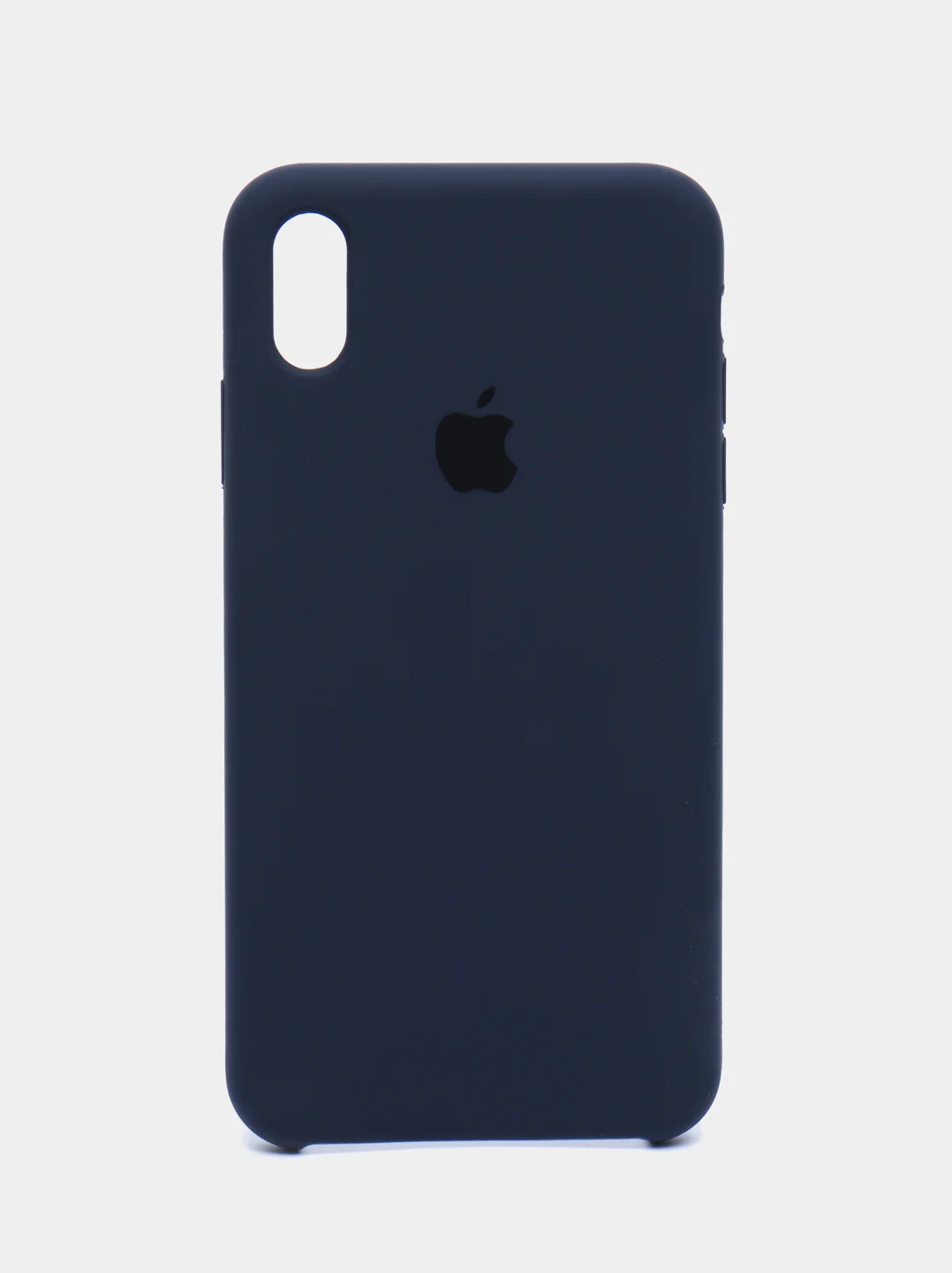 Темно-синий чехол Silicone Case ( Чехол силиконовый ) для iPhone XS / XS MAX
