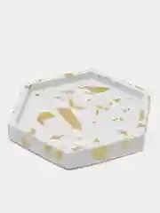 Белый подставки из гипса