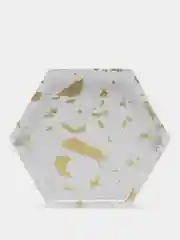 Белый подставки из гипса