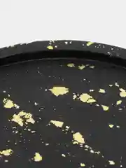 Черный подставки из гипса