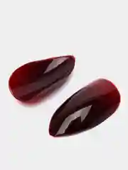 Накладные ногти, 24 шт, с клеевыми пластинами, форма миндаль, матовый/глянцевый, цвет виш